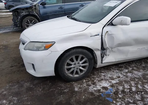 2010 Toyota Camry Hybrid from USA, damaged, VIN 4T1BB3EK1AU117851